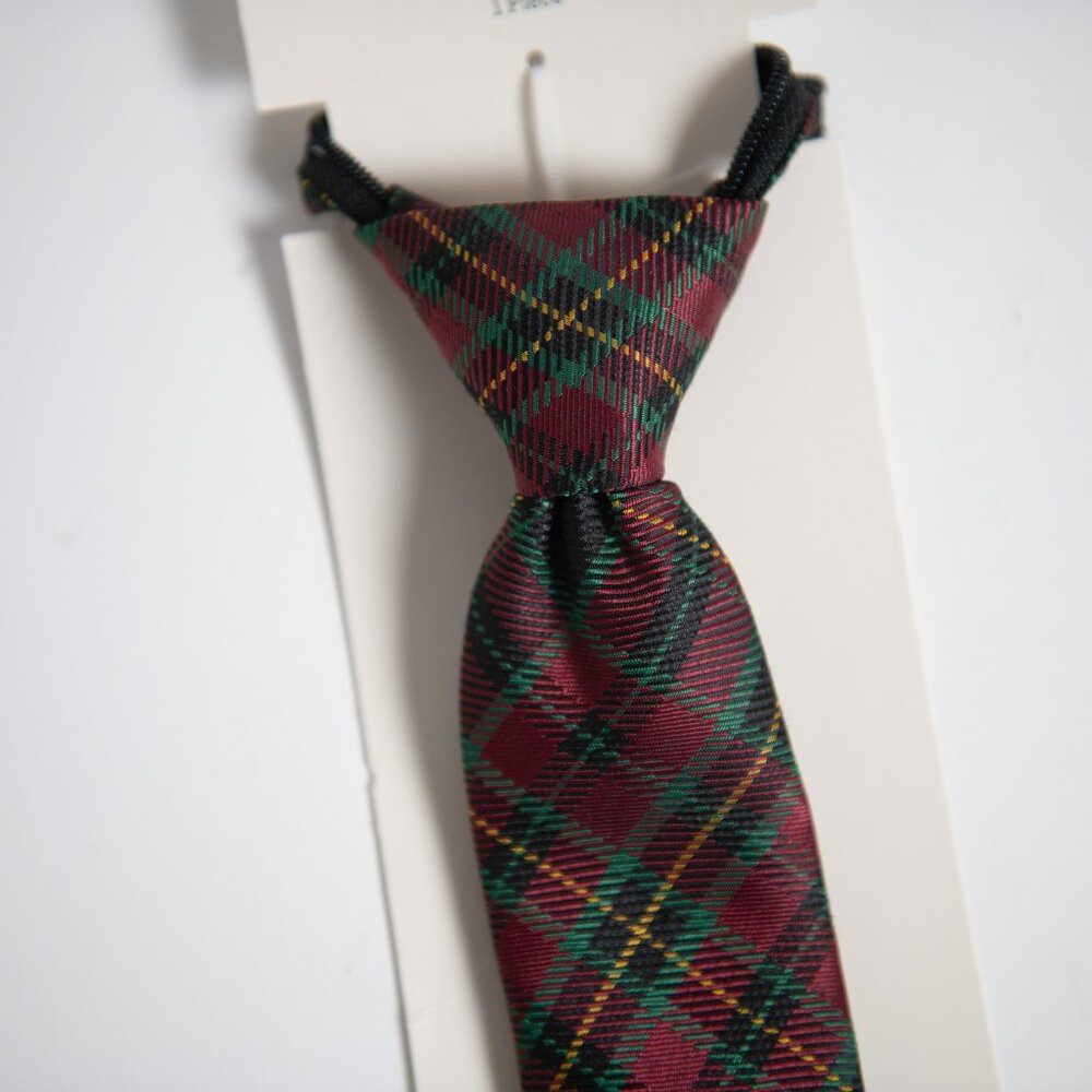 Cat & Jack Kids Plaid Tie One Size NWT